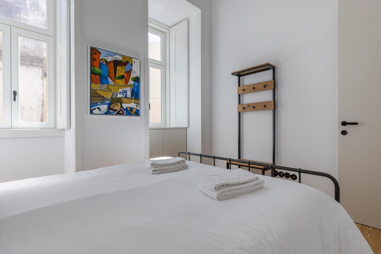 Glamorous 3Bdr Apartment In City Center By Lovelystay Lisboa Kültér fotó