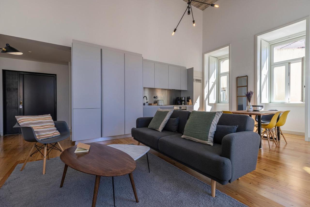 Glamorous 3Bdr Apartment In City Center By Lovelystay Lisboa Kültér fotó